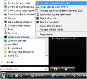 ejecutar como administrador